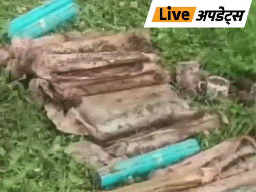 भास्कर अपडेट्स:कश्मीर के बारामूला में आतंकी ठिकाने का पर्दाफाश, गोला-बारूद बरामद