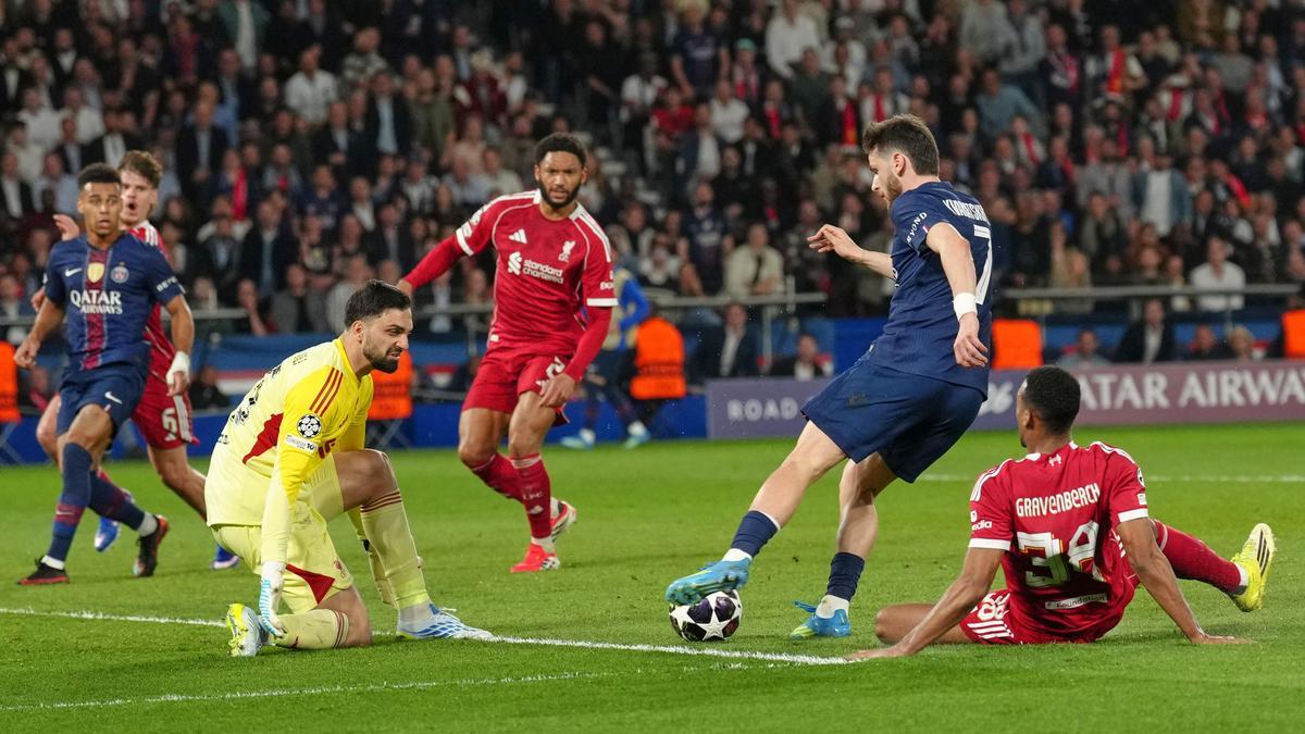 चैंपियंस लीग: पीएसजी ने लिवरपूल को हराया, क्वार्टर फाइनल के पहले चरण में बार्सिलोना एटलेटिको से हार गया