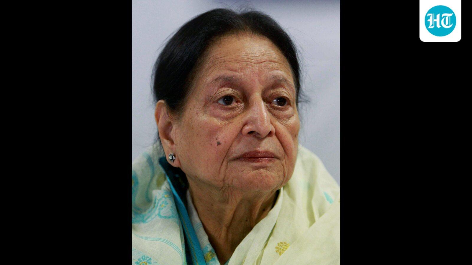 मोहसिना किदवई: अंत तक नेहरू-गांधी परिवार की कट्टर वफादार